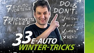 E-Auto im Winter: Tipps für mehr Reichweite und Lade-Speed bei Kälte