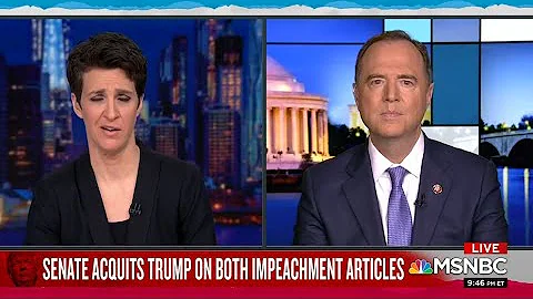 Rep. Schiff on MSNBC: Congress Must Remain Vigilant Against Trump’s Misconduct