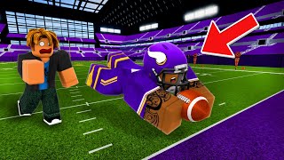 NOOBS VS LEAGUE PLAYERS IN ROBLOX FOOTBALL FUSION!