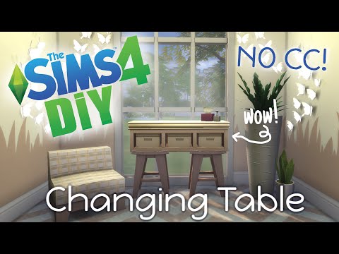 Video Changing Table Sims 4 Custom Content