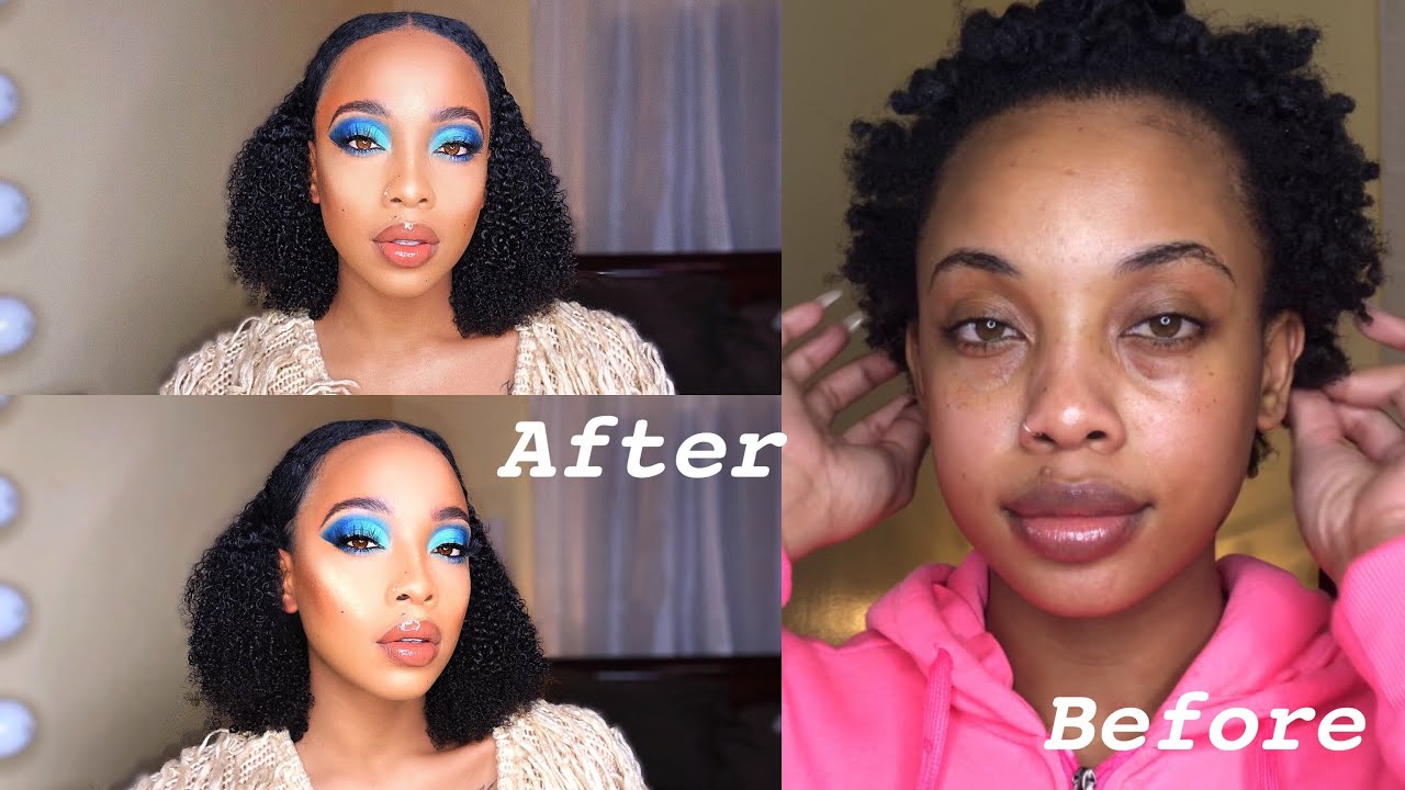 HOW TO: INSTALL AND BLEND Clips in on short 4c natural hair| ft BETTER LENGTH Clip ins