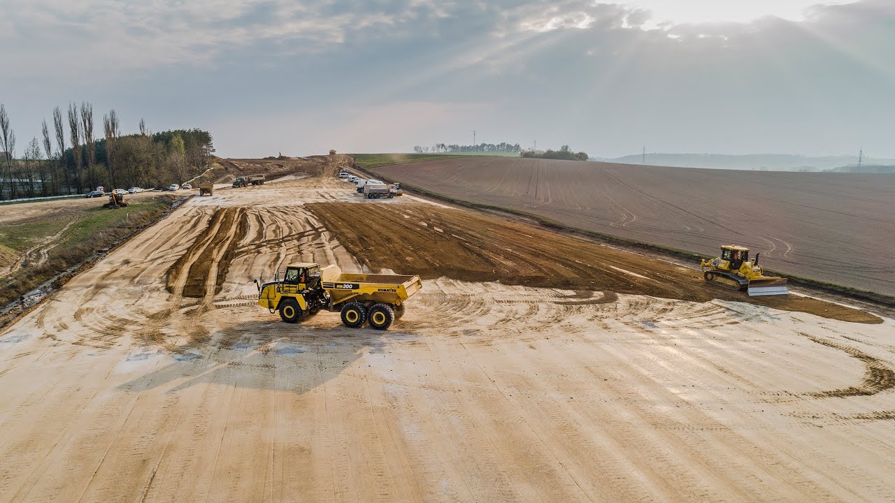 Update New PORR Tschechische Republik: Bau des Abschnitts Smiřice – Jaroměř der Autobahn D11