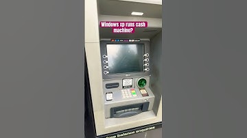 Windows on a cash machine #windows