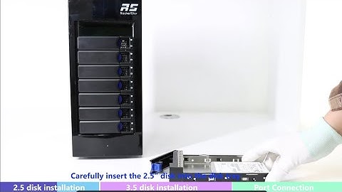How to install a 2.5" or 3.5" HDD/ SSD in a HighPoint External Enclosure
