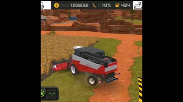 Wheat Harvesting After Long Time In FS 18 | FS18 Gameplay | Farming 18 |  Timelapse #shorts #short