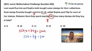 JMC 2011 Question 22 Solution
