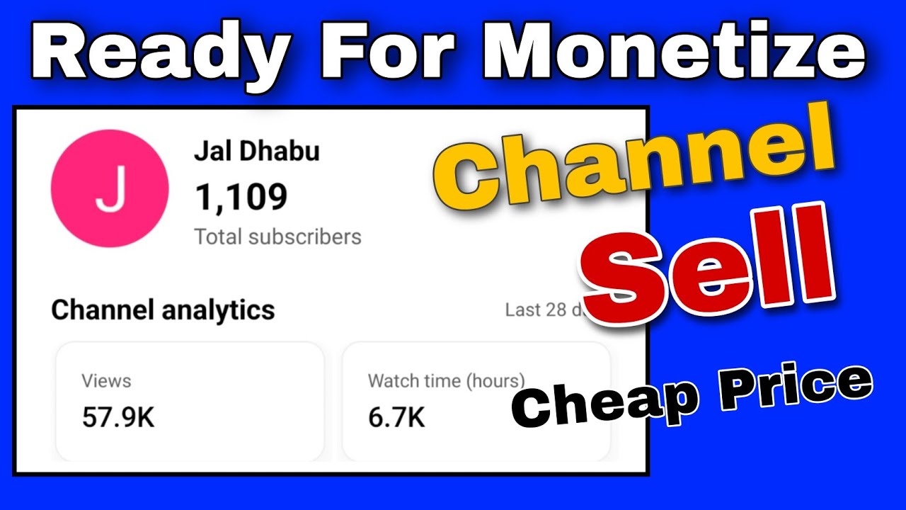 Sell channel. Channel on sale. Chenl on sale.