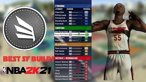 BEST SF BUILD ON NBA 2K21- Kawhi Leonard Type
