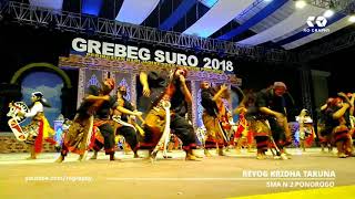 Reyog Kridha Taruno SMA N 2 PONOROGO - Festival Nasional Reyog Ponorogo XXV 2018