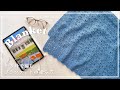 【かぎ針編み】かぎ針で編むブランケットの編み方/編み物/blanket/knitting/crochet/블랭킷/코바늘/뜨개질