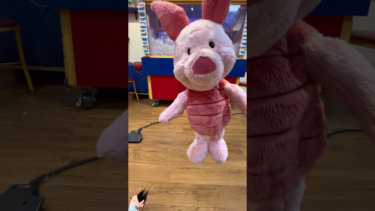 Piglet Build A Bear Exclusive #shorts #plush #viraltiktok #nostalgia #collection #tigger #eeyore #fy