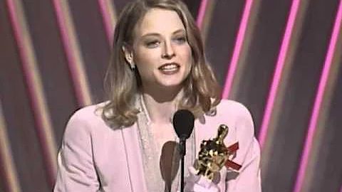 Jodie Foster Wins Best Actress | 64th Oscars (1992)