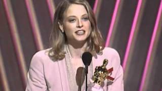 Jodie Foster Wins Best Actress | 64th Oscars (1992)