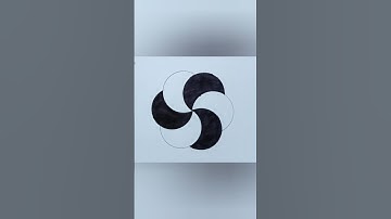 Geometric patterns drawing easy circle #shorts #shortsart #ytshorts