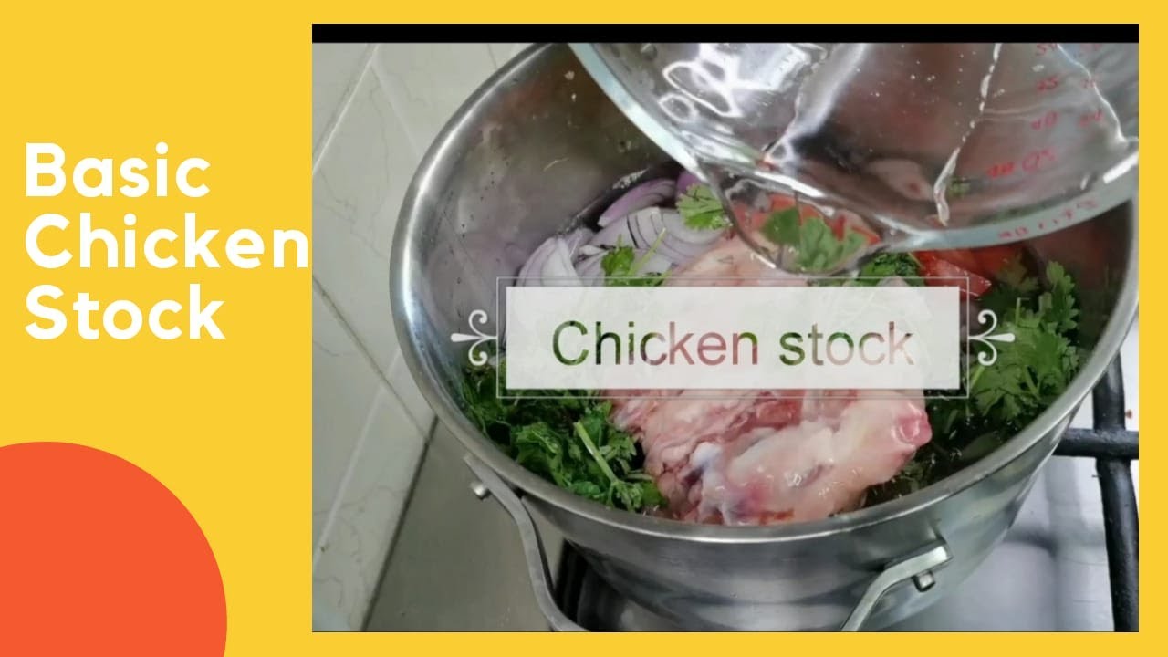 Chicken Stock Collagen Rich Basic Chicken Stock YouTube