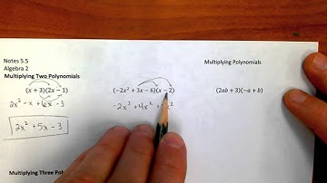 Lesson 5.5 Video 1 - Multiplying Two Polynomials