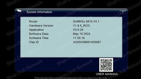 Gx6605s 5815 V4.1 New Software 2024 Free Download