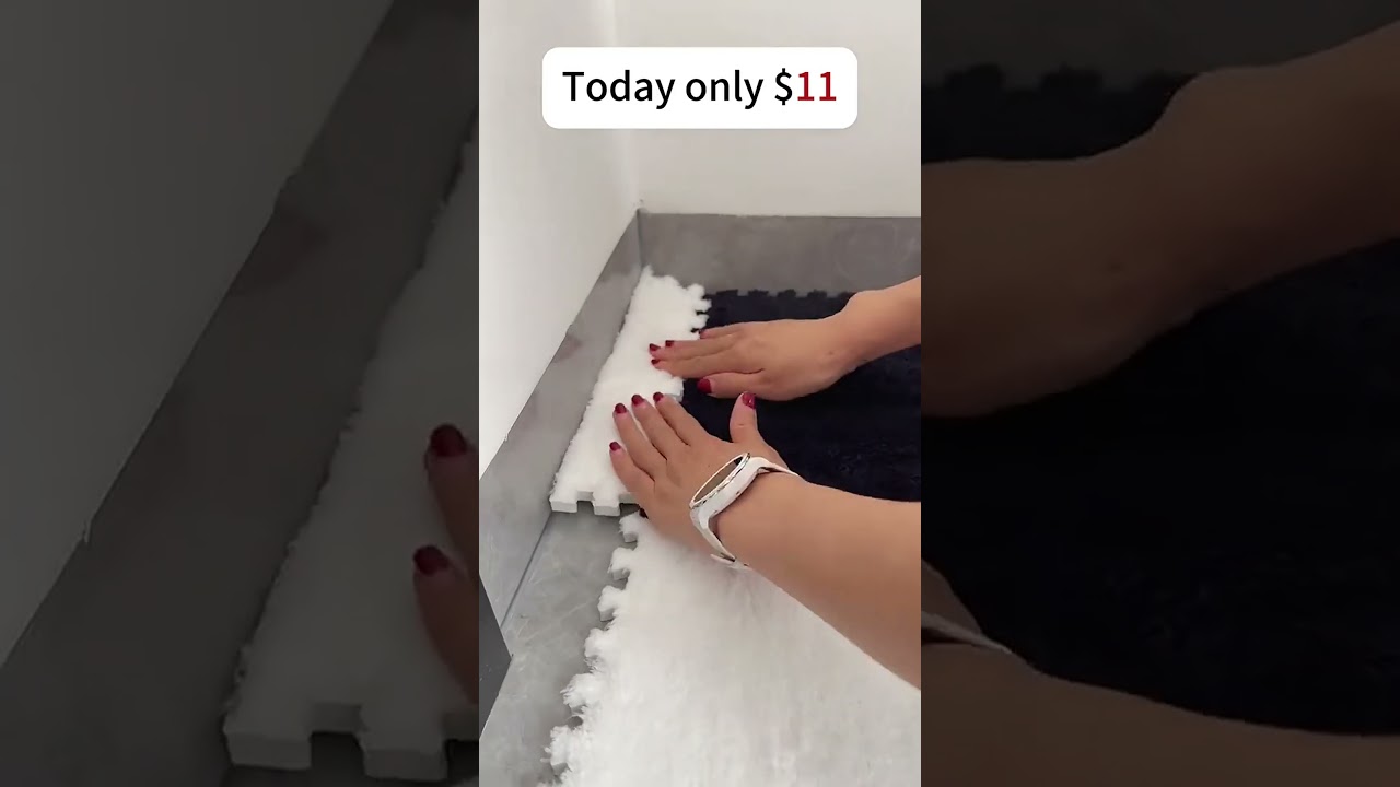 Versatile plush patchwork rug for bedroom & floor 