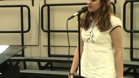 Manzano M.S. Summer Choir 2012- Frankie Marie Ruiz