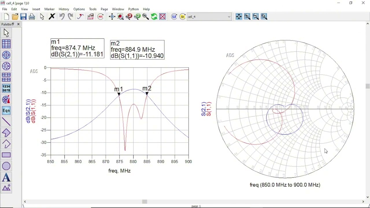 NMK31503 Lab Assignment 1 (Bandpass Filter Design) - ME1000 RX, 1st Configuration