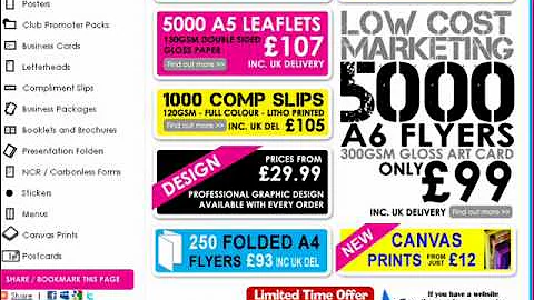 Leaflet Printing