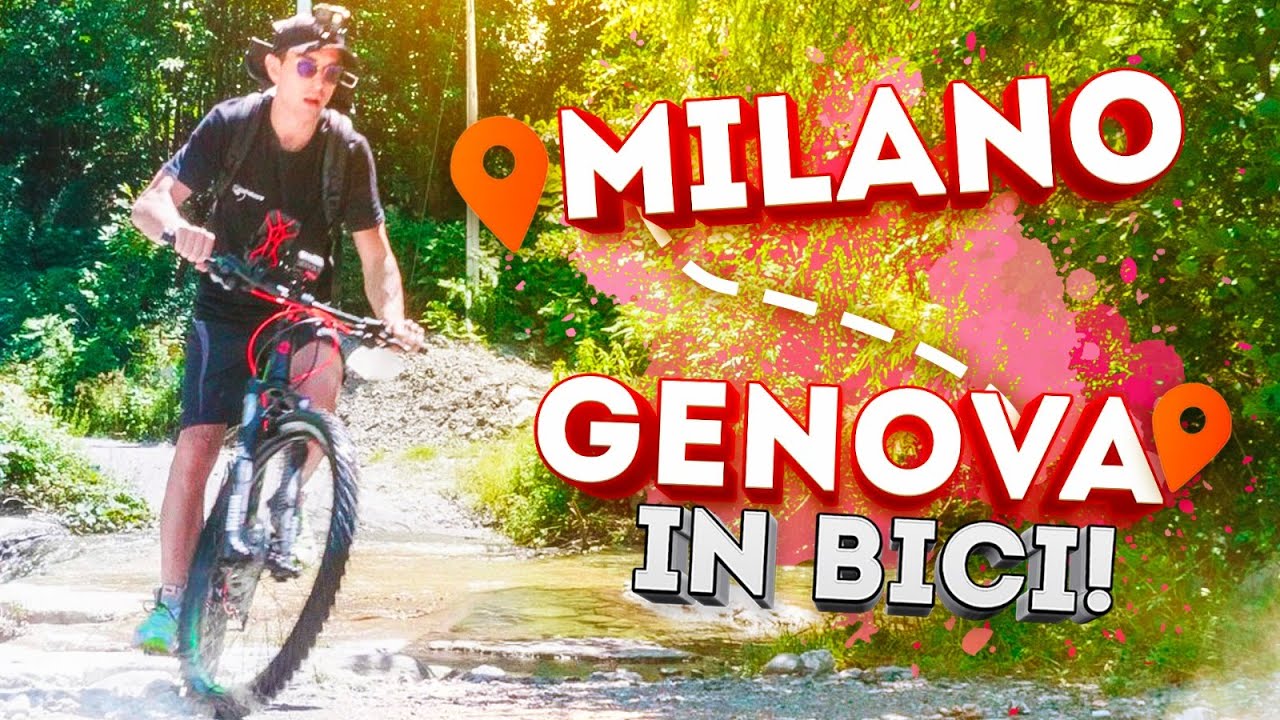 DA MILANO A GENOVA IN BICI SOLO PER ABBRACCIARE I MIEI GENITORI! - YouTube