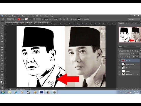 tutorial photoshop cara mudah membuat line art poto tutorial photoshop cara mudah membuat line art poto