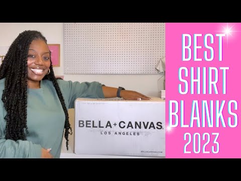 The Best Wholesale Blanks | BellaCanvas Unboxing| Where To Buy T-Shirt Blanks Bellacanvasofficial