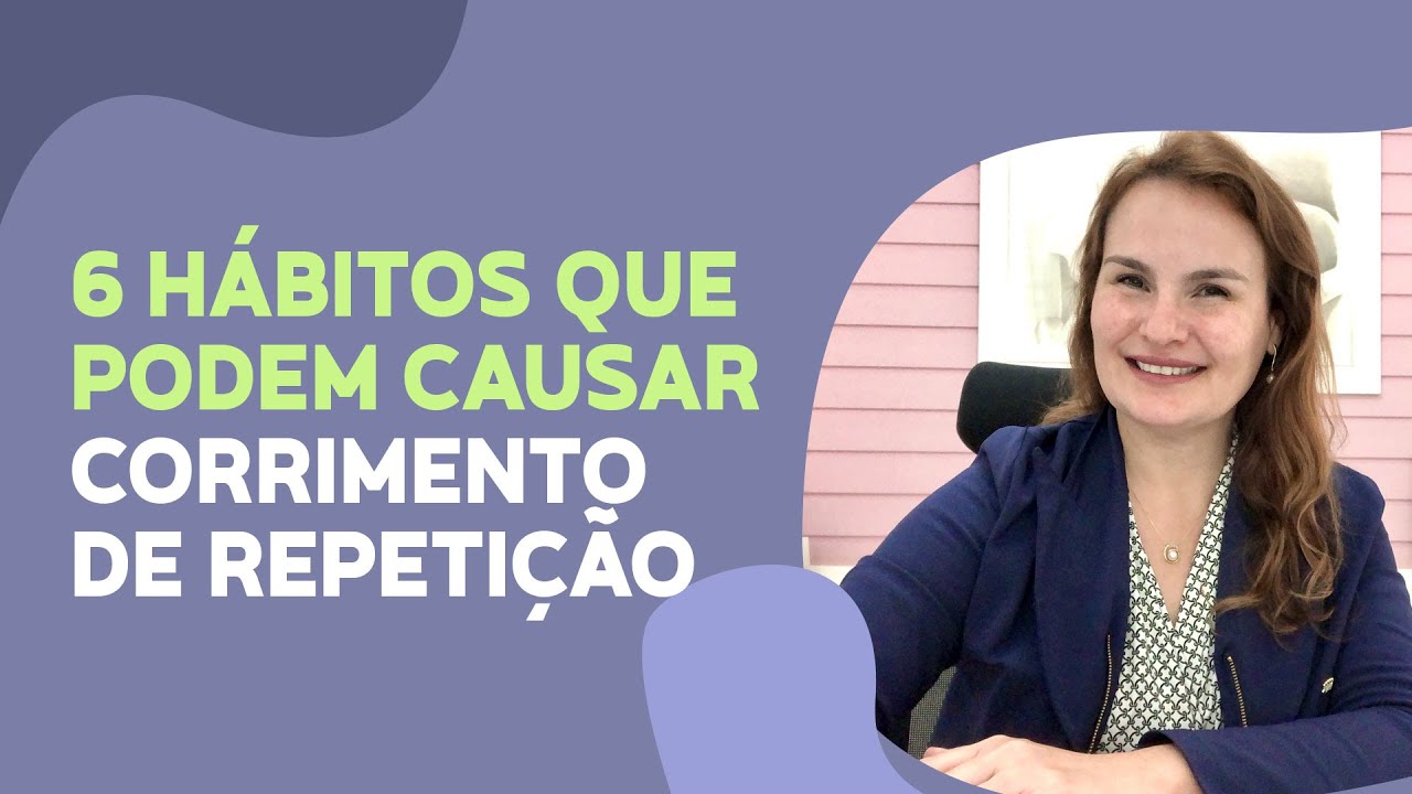 6 hábitos que podem causar corrimento de repetição