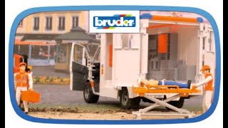 MB Sprinter Ambulance with driver – 02536 – Bruder Spielwaren screenshot 1