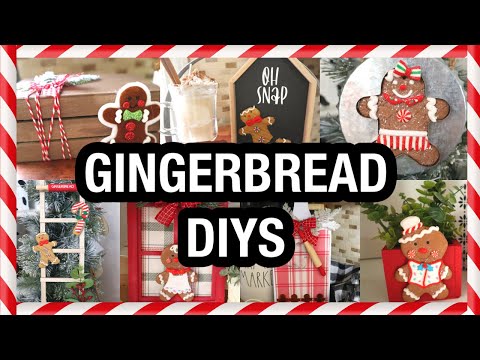 MUST SEE DOLLAR TREE GINGERBREAD DIY DECOR FOR CHRISTMAS 2022