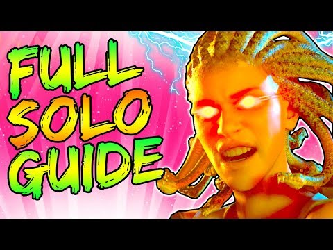 FULL u0022ANCIENT EVILu0022 SOLO EASTER EGG GUIDE!! / ALL STEPS u0026 BOSS FIGHT TUTORIAL! / BLACK OPS 4 ZOMBIES