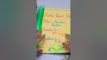 Project file on Number System