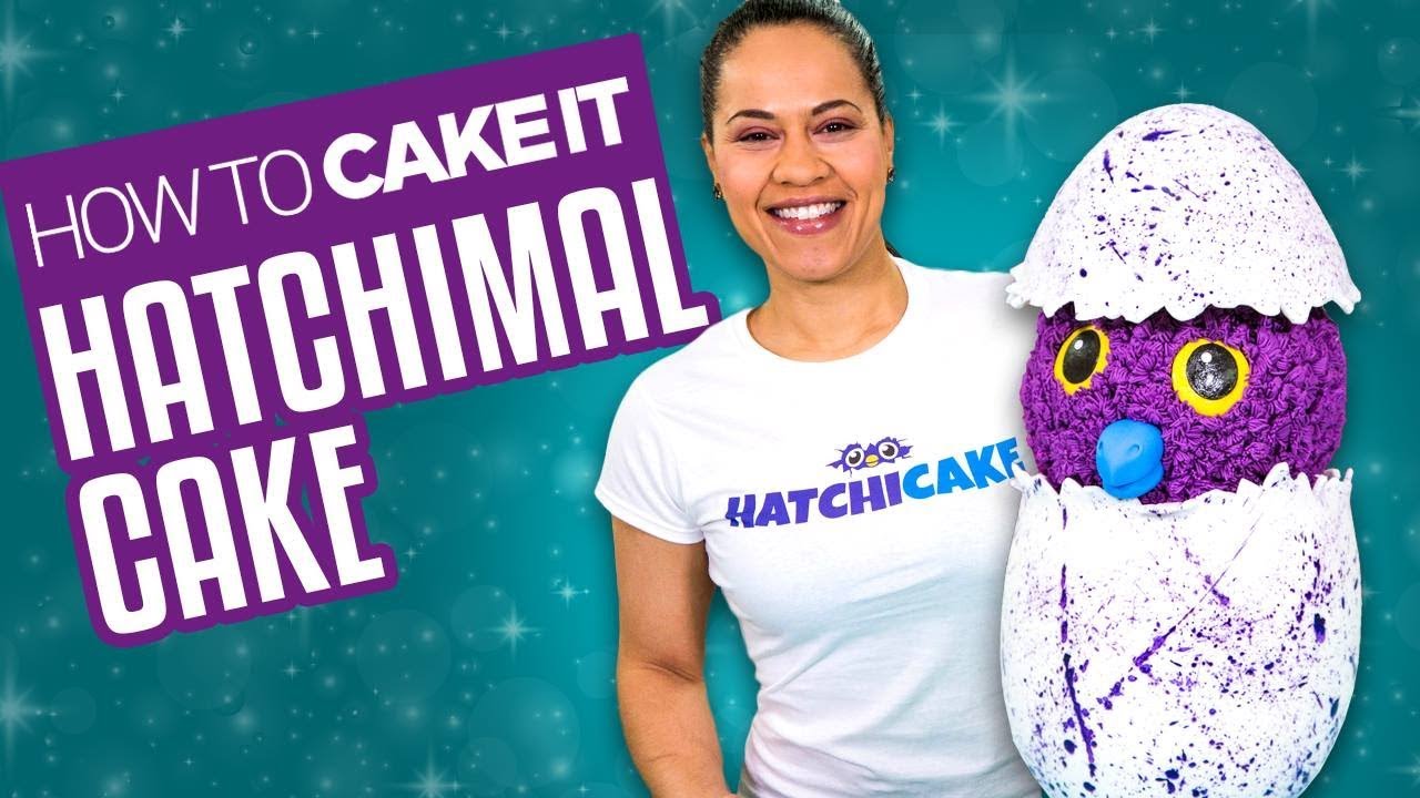 How To Make a HATCHIMAL CAKE | With Vanilla and Chocolate Cake| Yolanda Gampp | How To Cake It