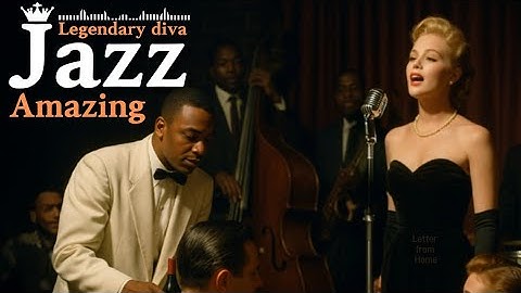 1950 年代のジャズ クラブで伝説の歌姫とジャズの夜: ティファニーで朝食をトリビュート。ソフト ボーカル ジャズ Breakfast at Tiffany's Tribute Jazz