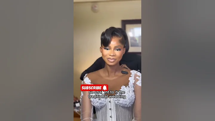 The moment Priscilla Ojo's father walked her down the aisle on her white wedding#jp2025#iyaboojo#jp