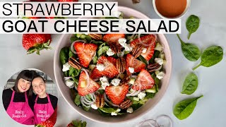 STRAWBERRY GOAT CHEESE SALAD