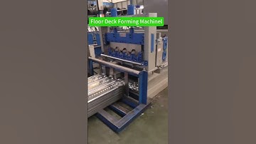 Steel Floor Deck Floor Roll Forming Machine