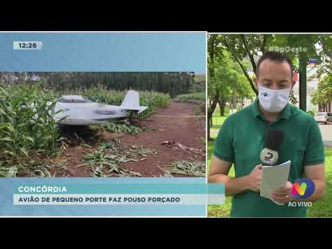 Concórdia: Avião de