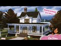 Cozy autumn home in The Sims 4 - Speedbuild | No CC 🍂🍁