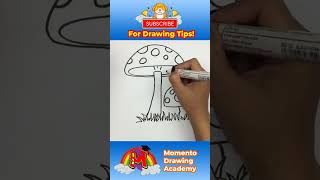 How To Draw Mushroom Step By Step For Beginner Guide #drawing #drawingtutorial #short