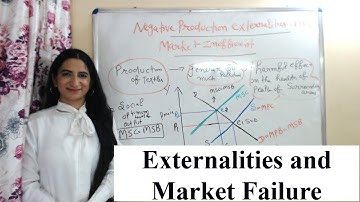 Externalities and Market Failure
