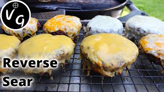 How to Reverse Sear Hamburgers on a Charcoal Grill