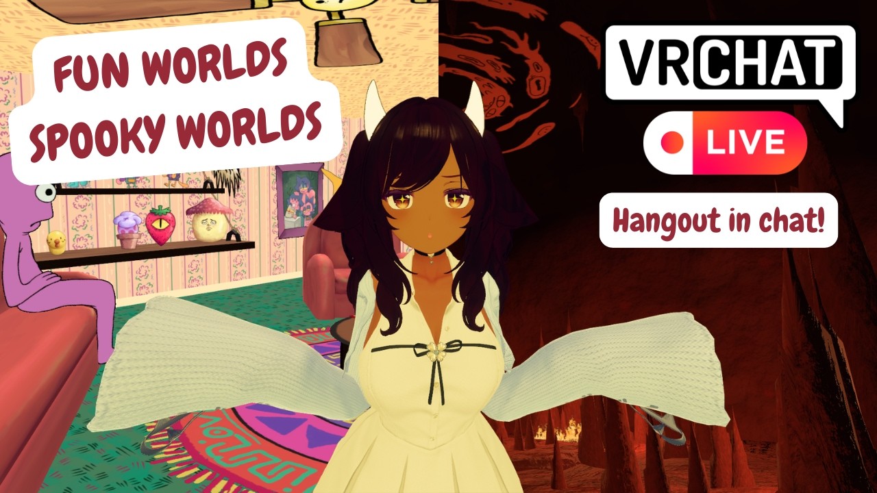 VRChat fun! Exploring Fun and Unique Worlds. Come chat~ - YouTube