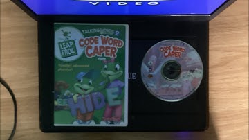 Opening To Leapfrog Talking Words Factory 2 Code Word Caper 2004 DVD 