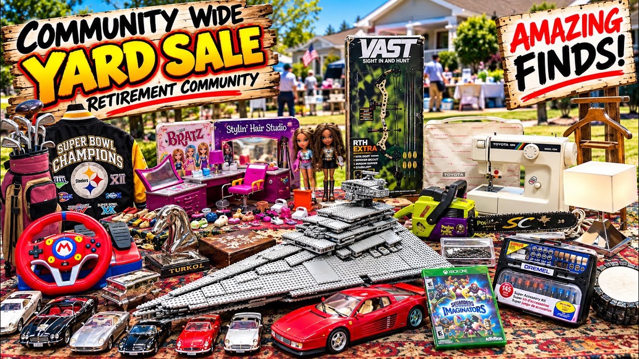 Yard Sale Community Wide Pennsylvania Insane Finds Garage Sale