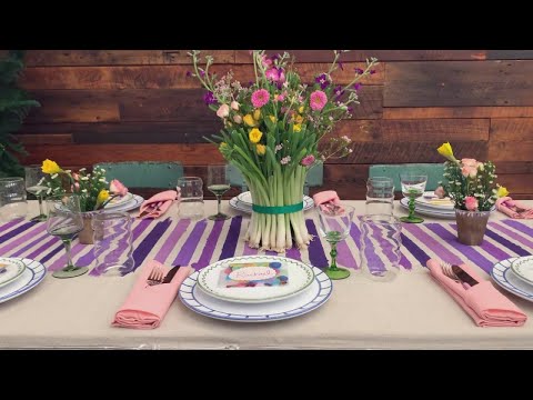 Spring & Summer Dinner Party Tabletop Ideas From a Top NYC Event Planner | Rachael Ray Show