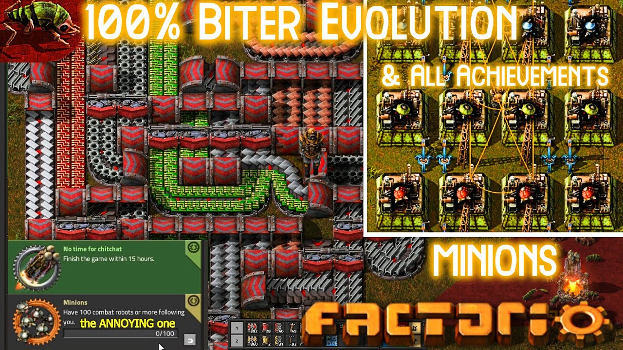 100 НОВЫХ ПОДВОДНЫХ ПЛАТЕЖЕЙ СПЕЦИАЛЬНОЕ ПРЕДЛОЖЕНИЕ // Factorio ВСЕ ДОСТИЖЕНИЯ, но я начал со 10...