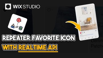 Favorite Repeater Icon with Realtime API | Wix Ideas