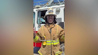 Mayor Mobolade suits up with Colorado Springs Fire Department recruits